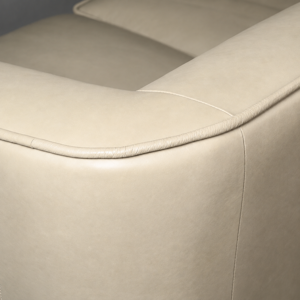 Valenza Royale Sofa – Beige (Three Seater) – Marwar Handicraft, view 6 of 6