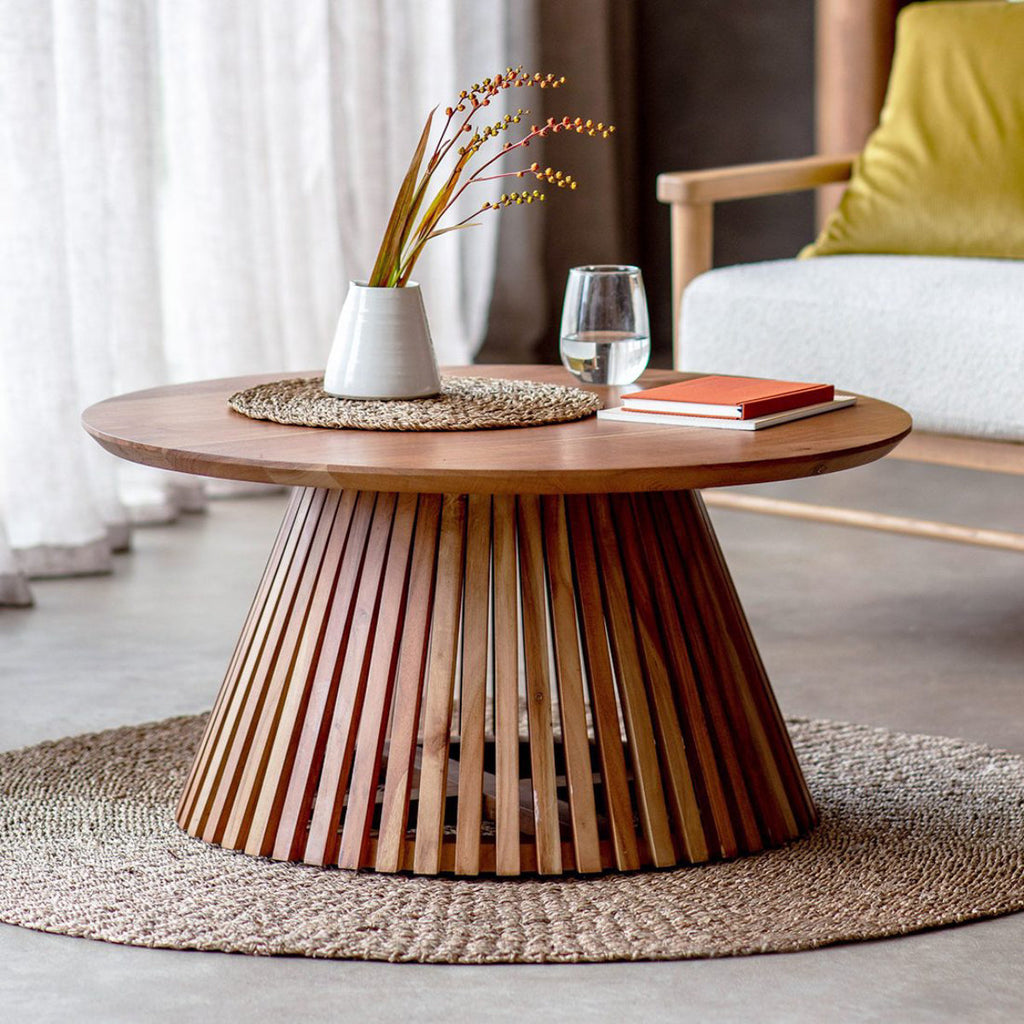 The Rana Fluted Coffee Table