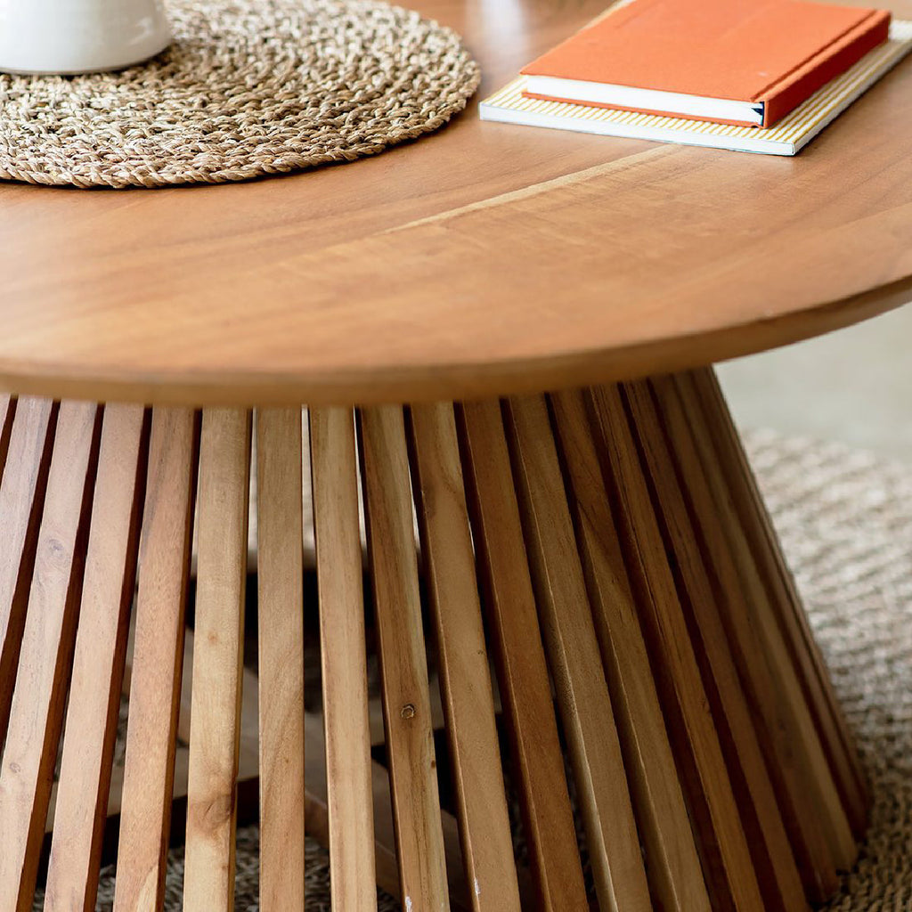 The Rana Fluted Coffee Table
