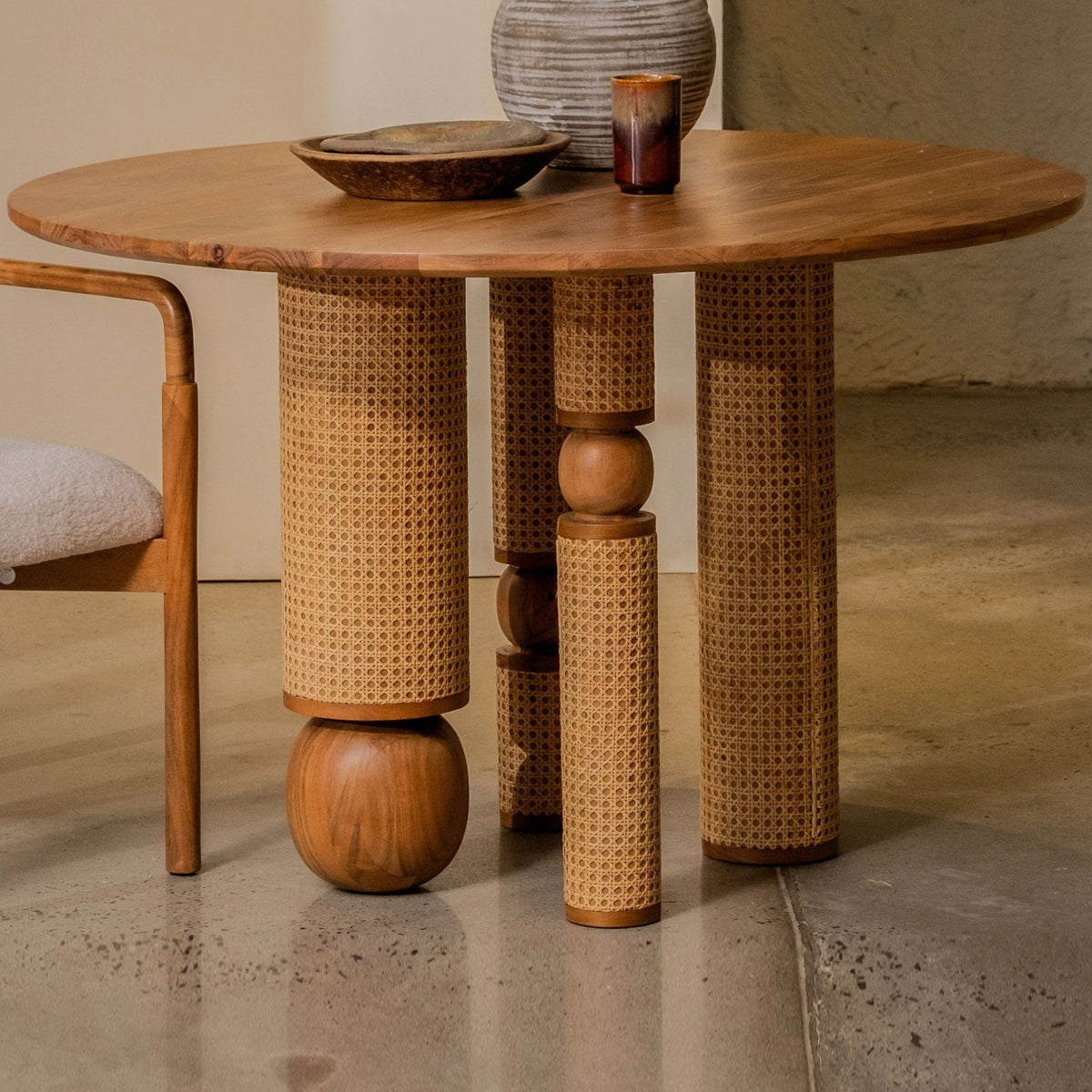 Mewar Marble Dining Set