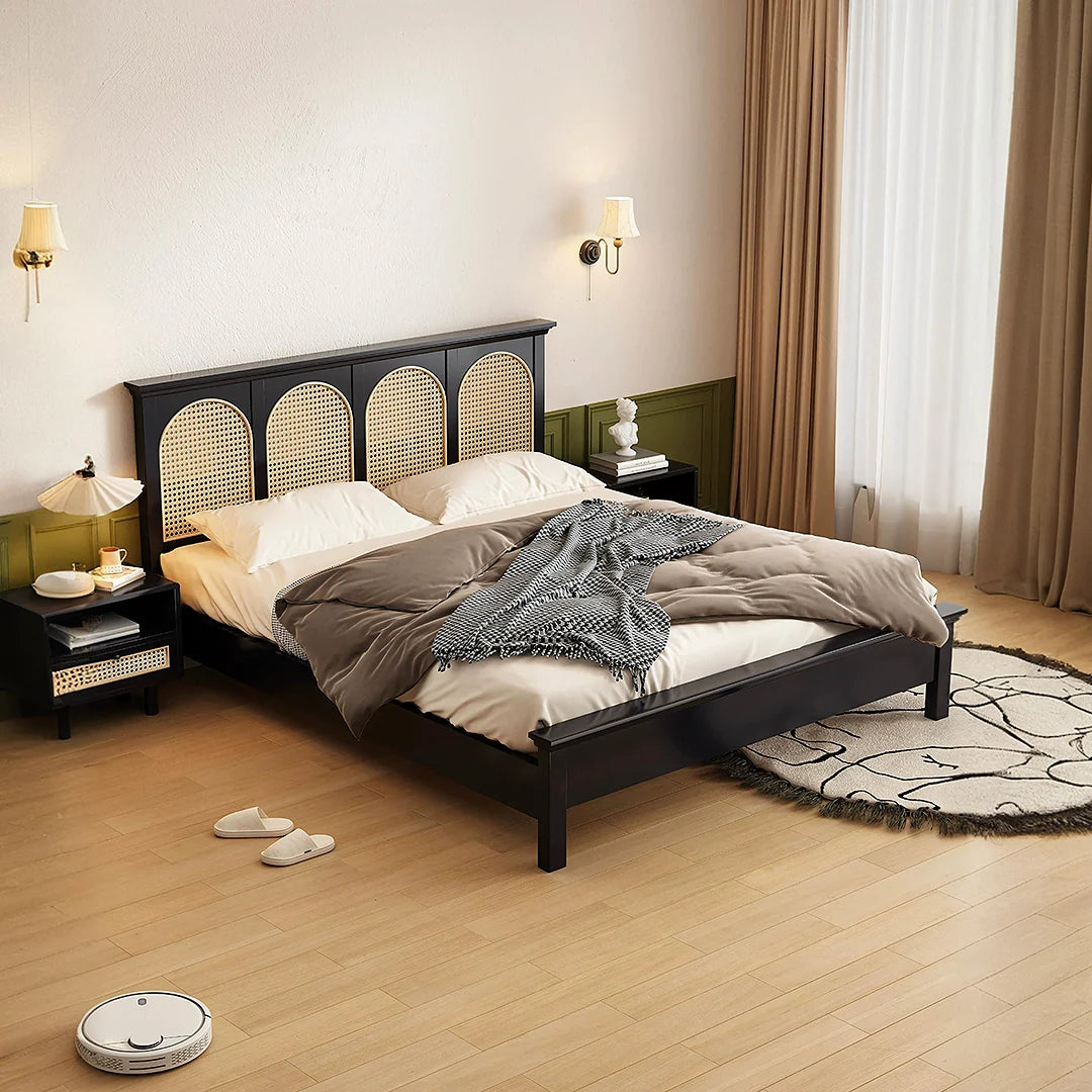 Rattan Bed