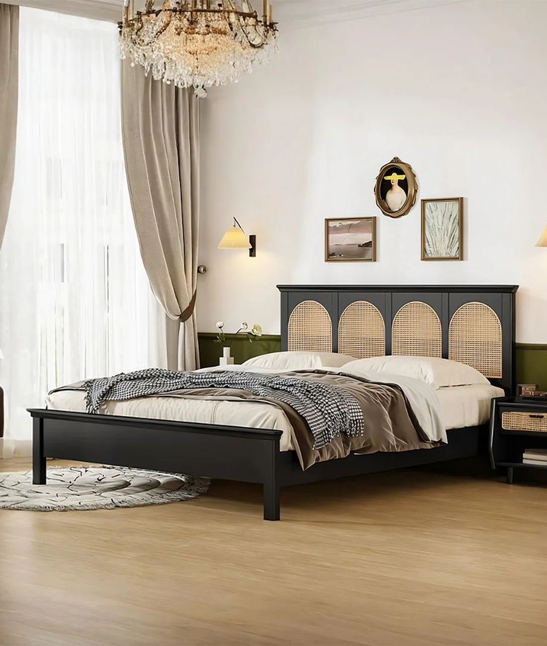 Rattan Bed