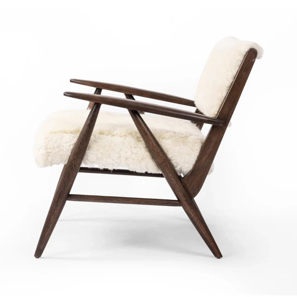 Audley Vintage-Inspired Armchair – Marwar Handicraft, view 7 of 11