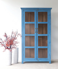 Arav Cobalt Blue Cupboard – Marwar Handicraft