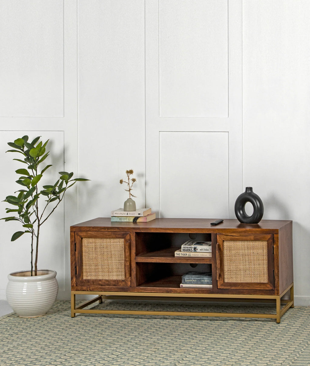 Classic Honey Home TV Cabinet