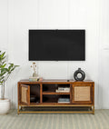 Classic Honey Home TV Cabinet – Marwar Handicraft