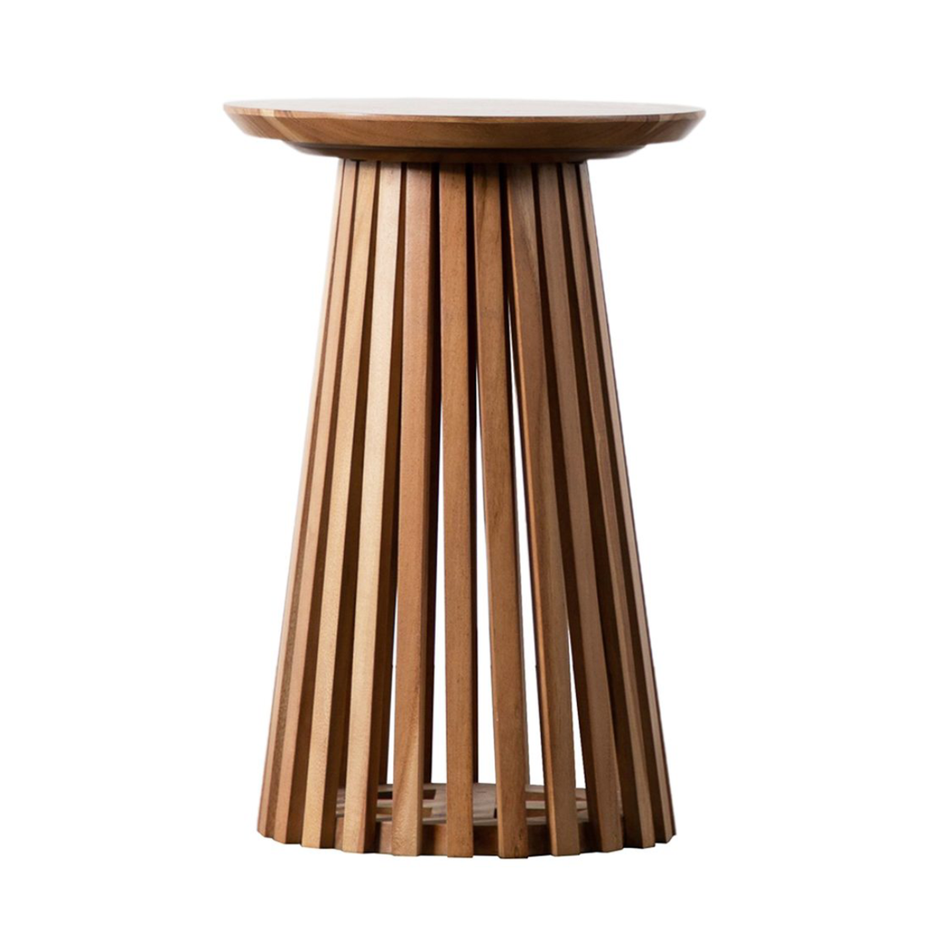 Barah Round End Table – Marwar Handicraft, view 3 of 4