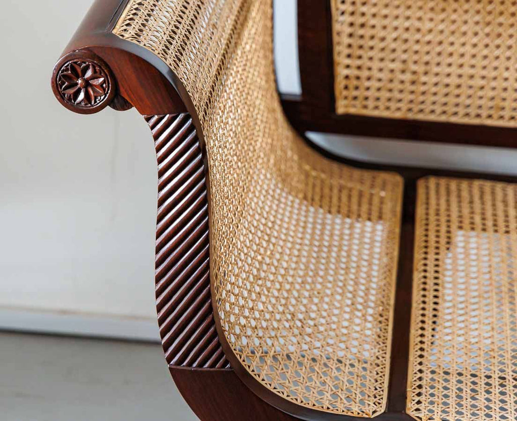 British Royal Hand Carved Sofa