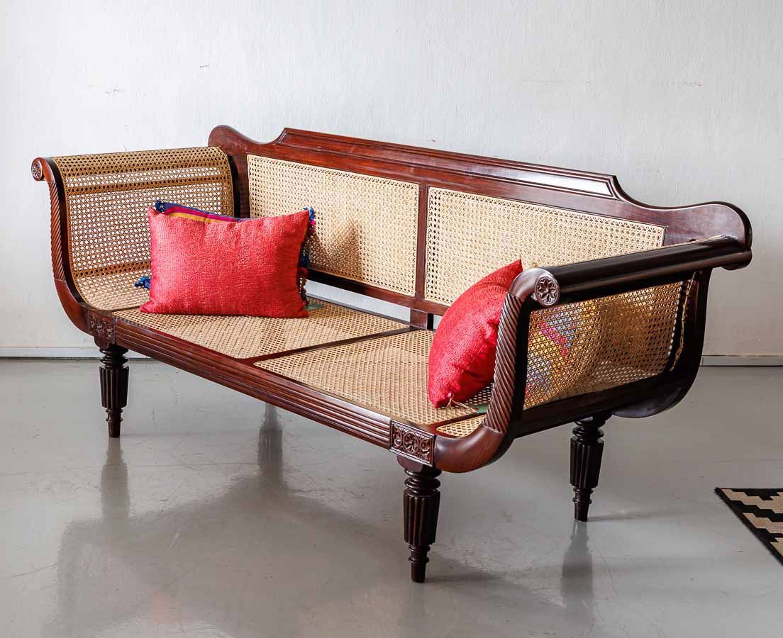 British Royal Hand Carved Sofa
