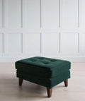 Elmont Button and Stud Footstool