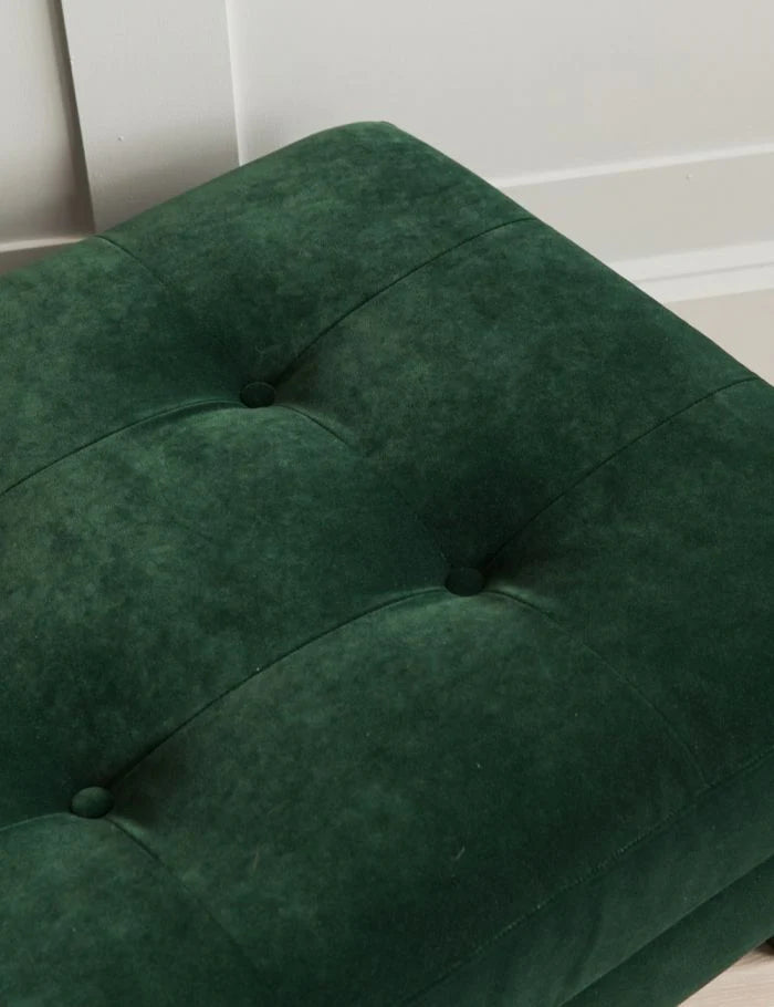 Elmont Button and Stud Footstool