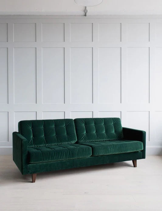 Elmont Button and Stud Footstool