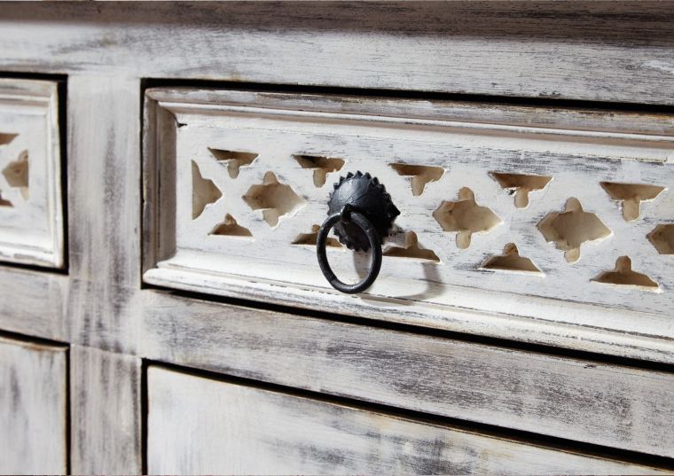 Havelle White Sideboard