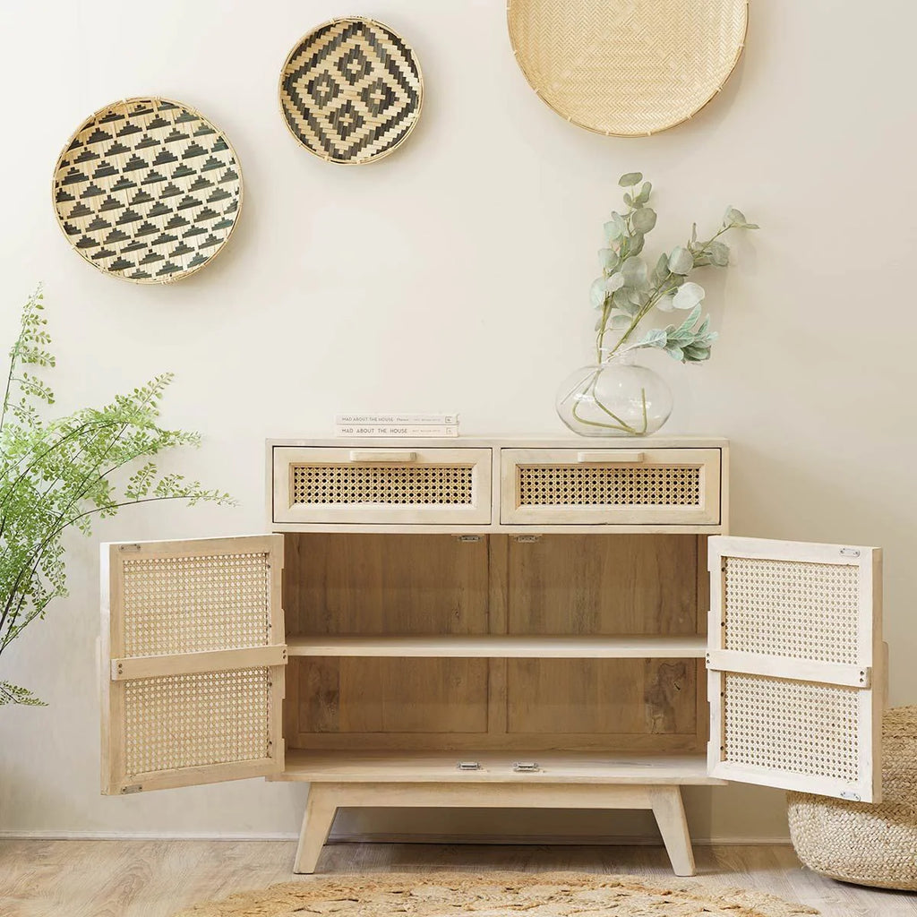 Heritage Cane Medium Sideboard