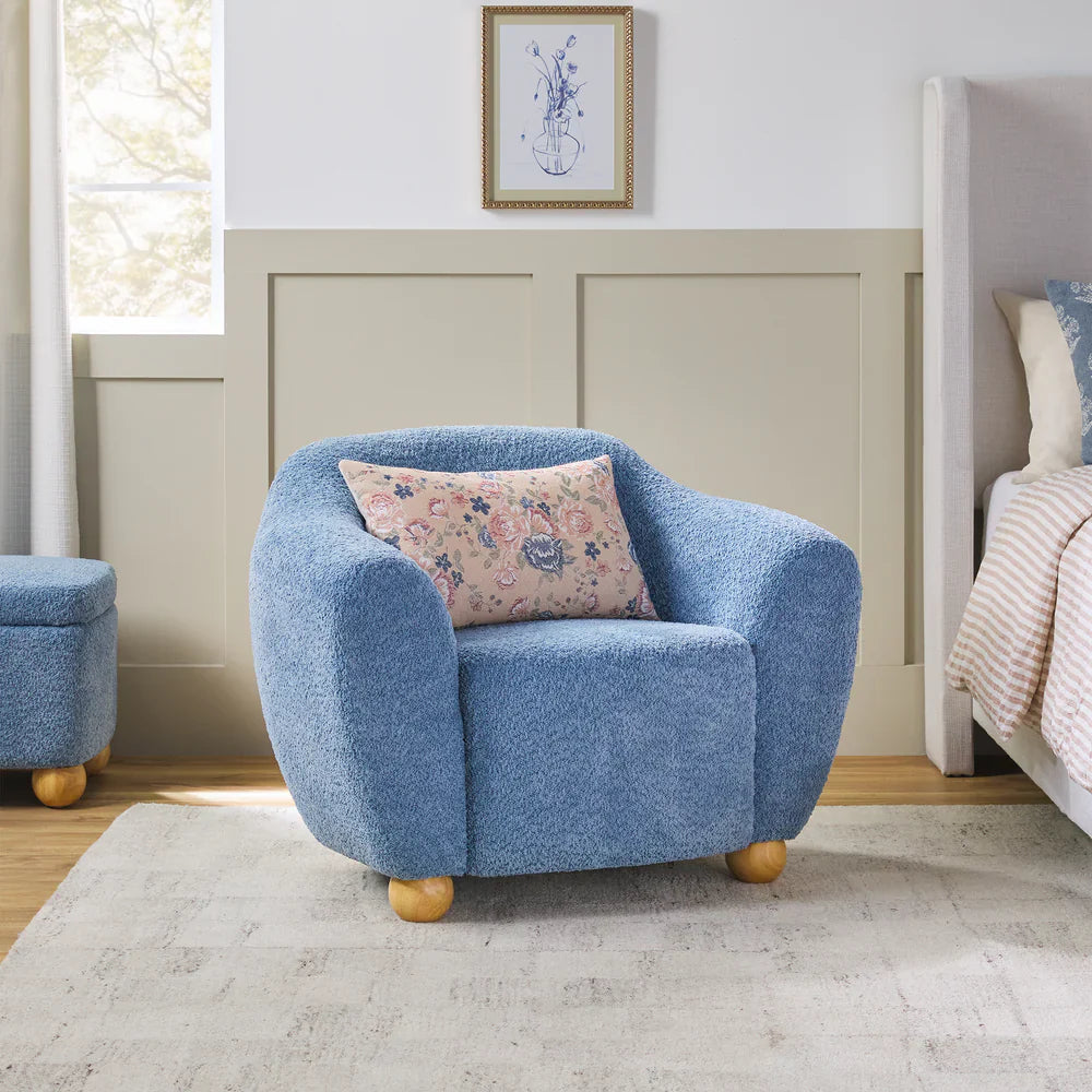 Fournier Chair – Sky Blue