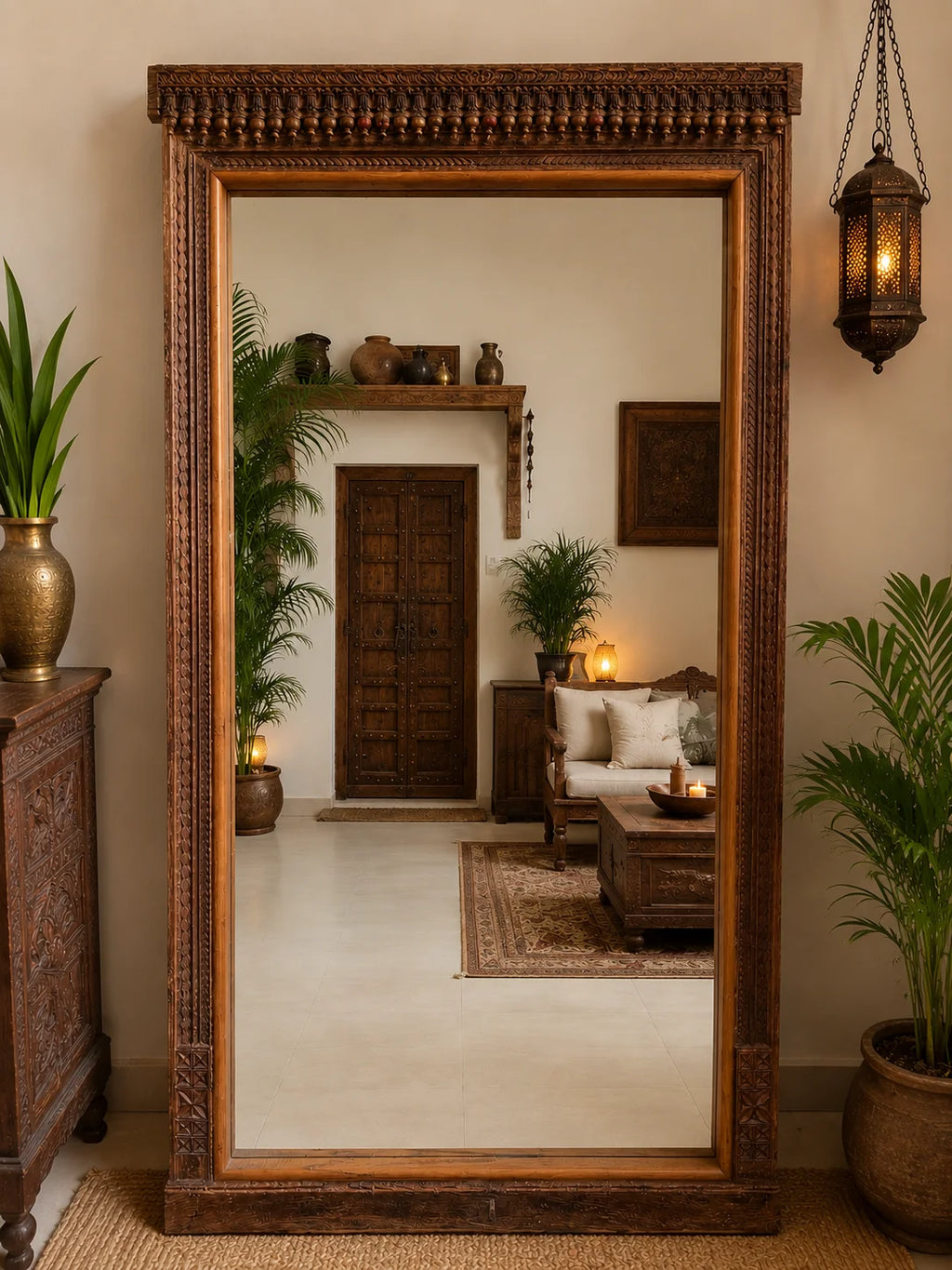 Rajasthan Floor Mirror