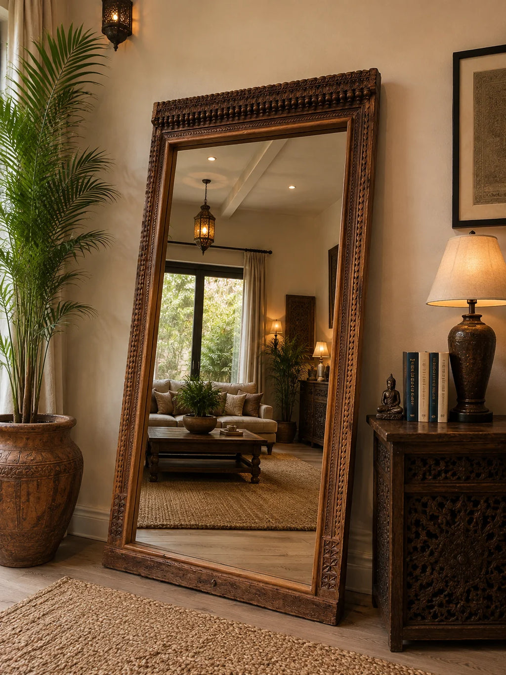Rajasthan Floor Mirror