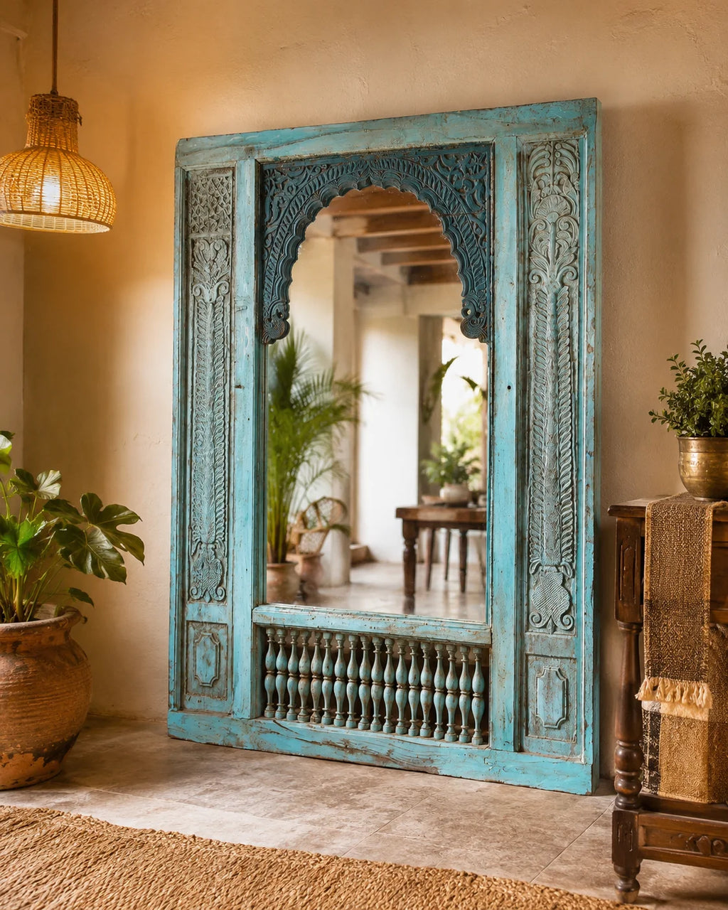 Kumbhalgarh Floor Mirror