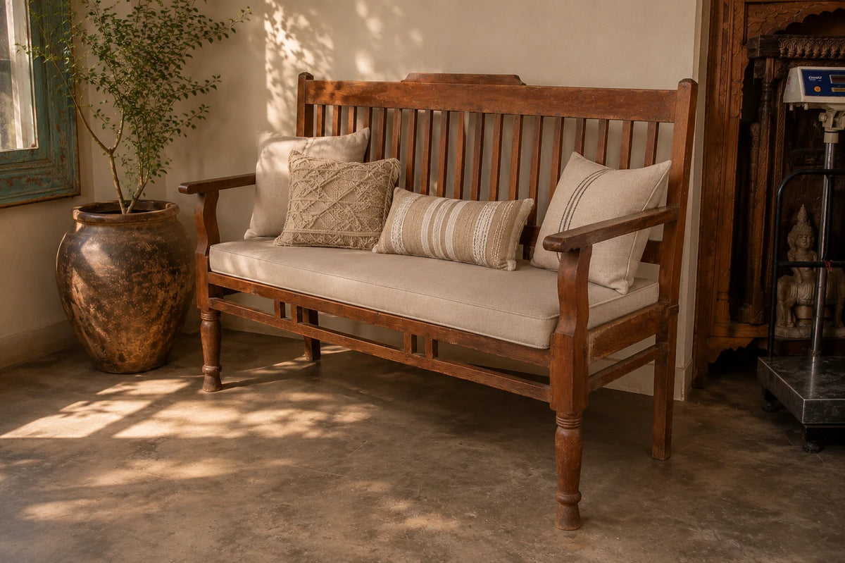 Kumbhalgarh Solid Wood Bench