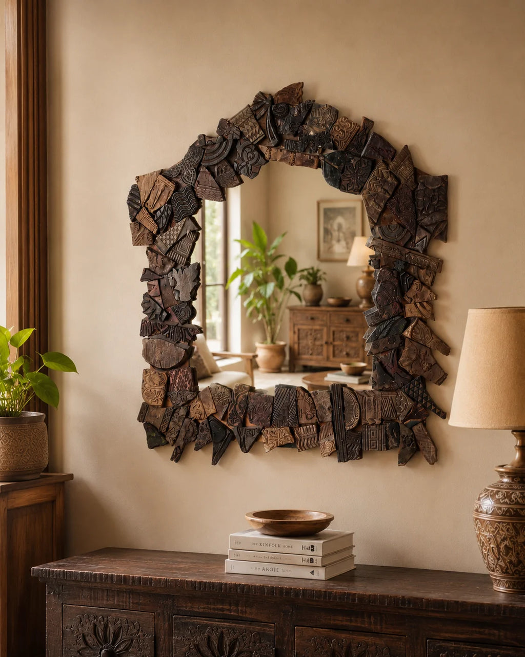 Patchwork Wall Mirror