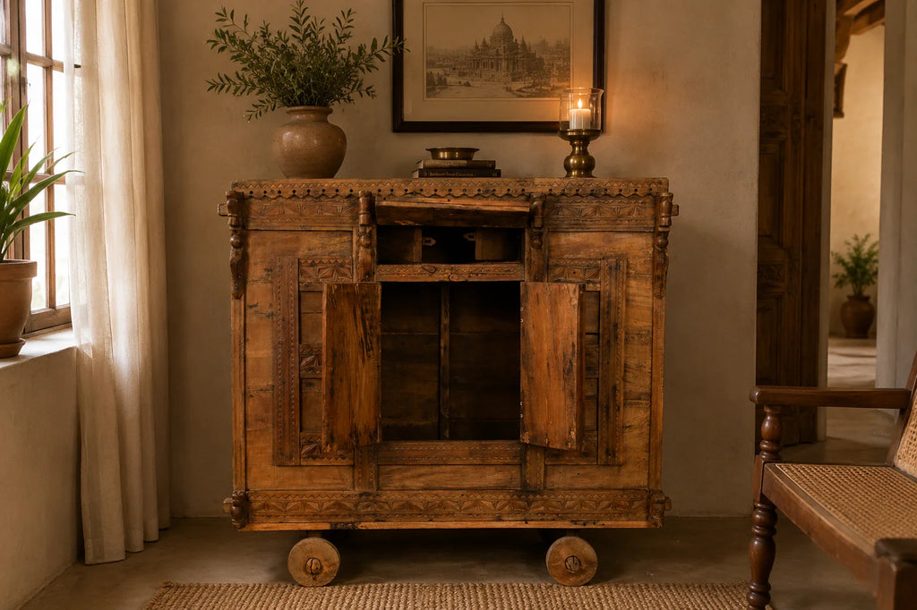 Wagon Storage Cabinet