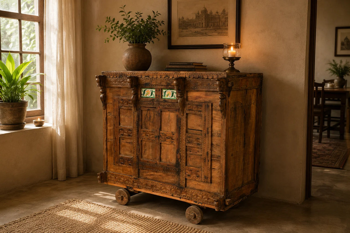 Wagon Storage Cabinet