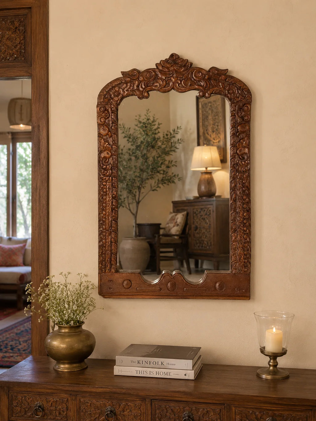Pichwai Wall Mirror