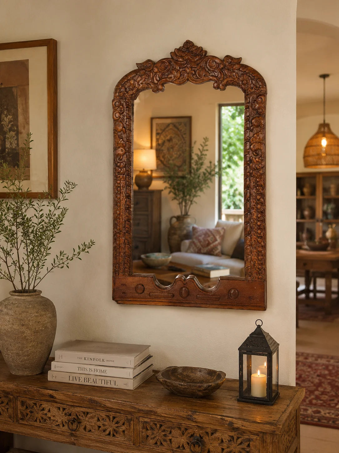Pichwai Wall Mirror