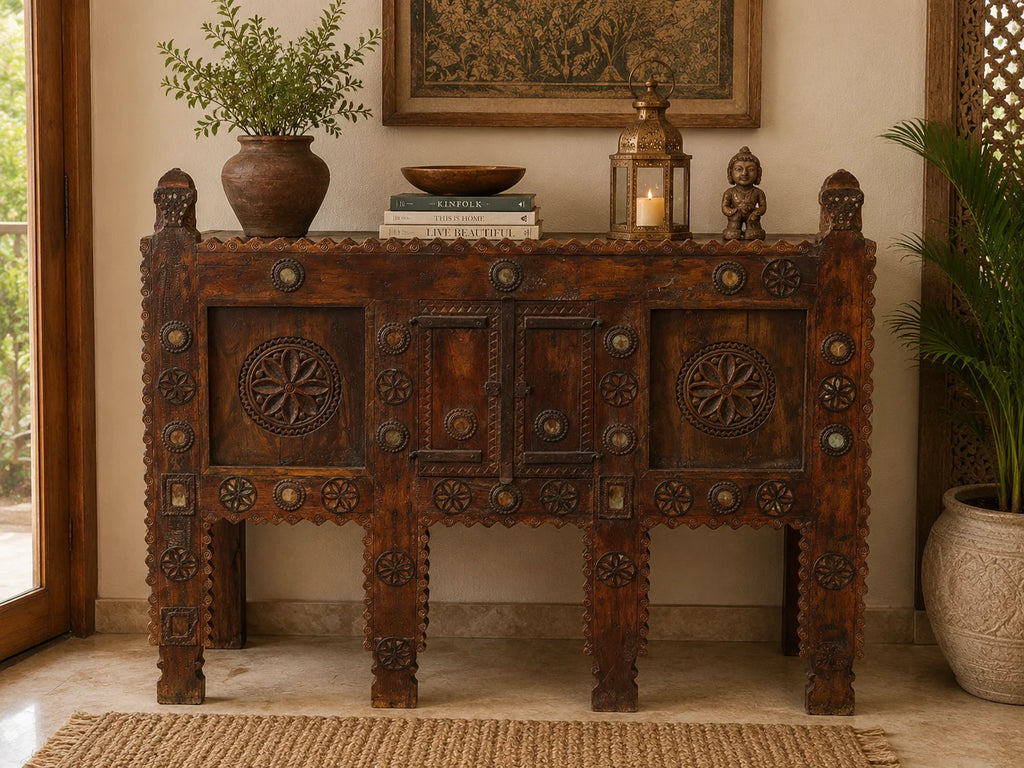 Rajmahal Console Cabinet