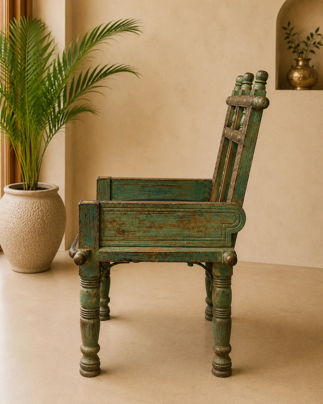 Baronial Leather Chair
