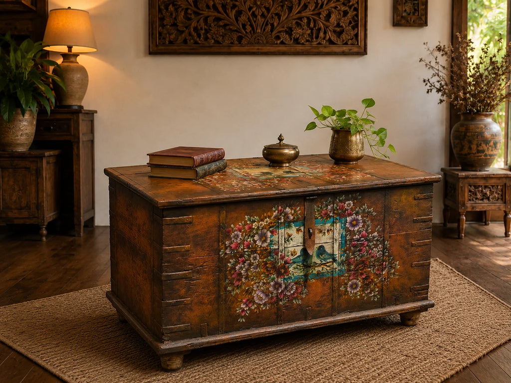 Rangoli Storage Chest