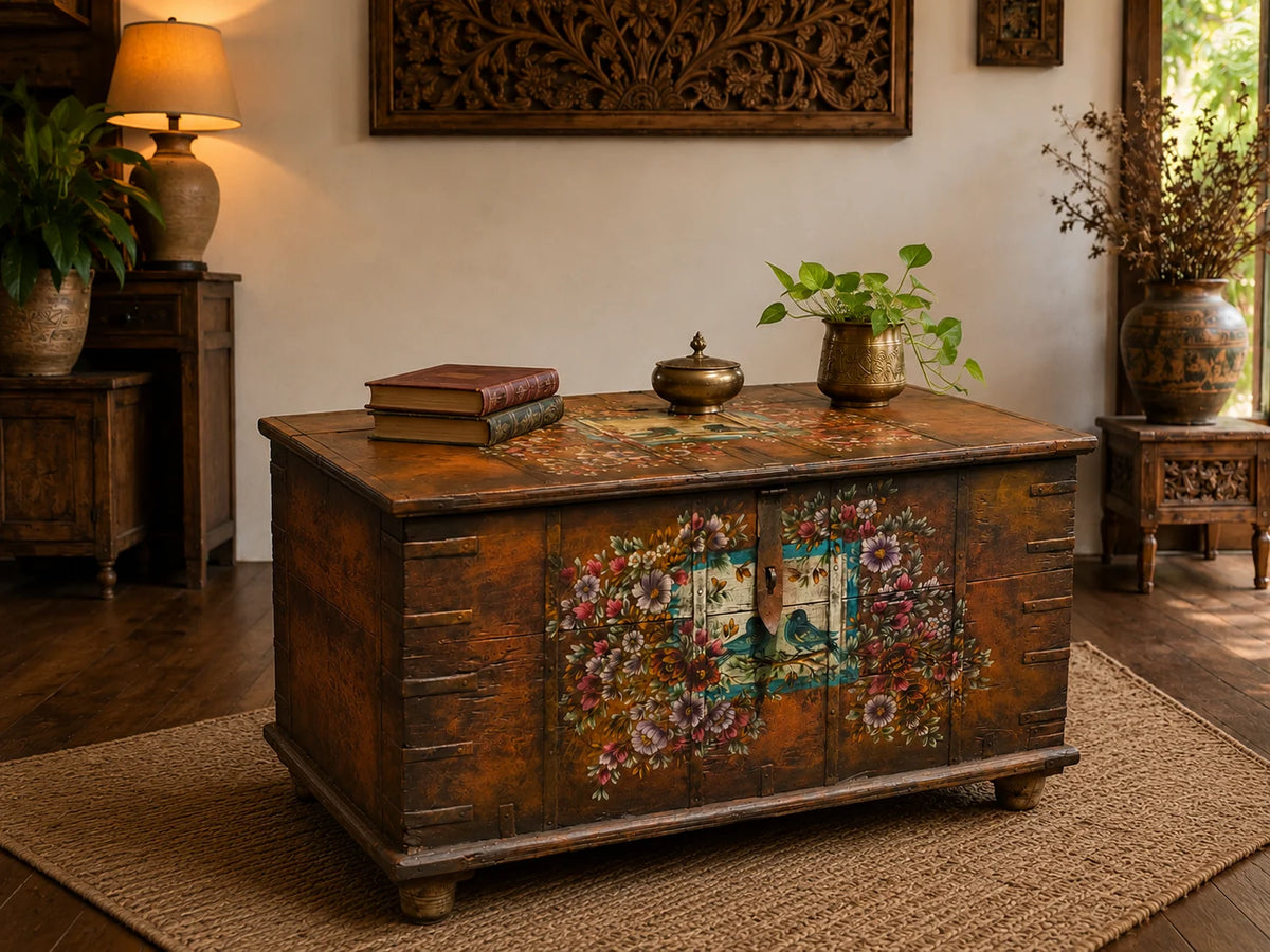 Rangoli Storage Chest