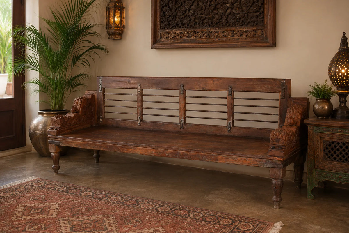 Thar Farmhouse Bench