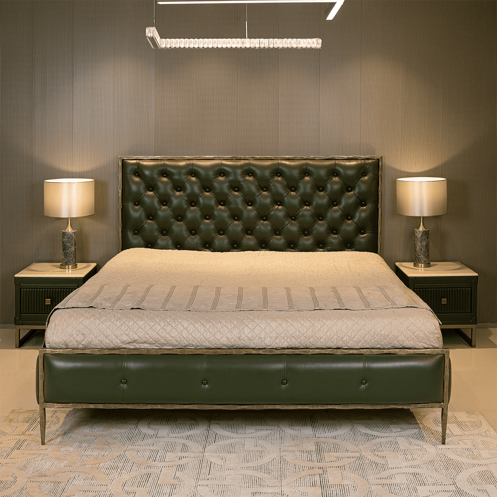 Cavalier Veritas King Bed - British Green, view 2