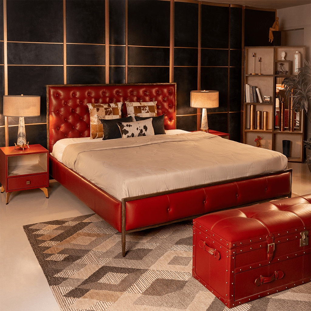Cavalier Veritas King Bed - Oxblood, view 3
