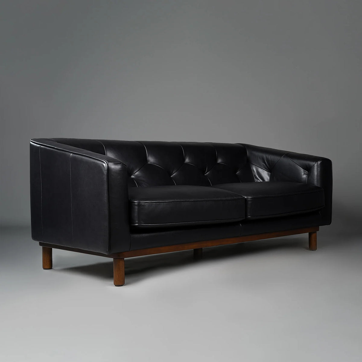 Valenza Royale Sofa – Midnight Black (Three Seater) – Marwar Handicraft, view 2 of 5