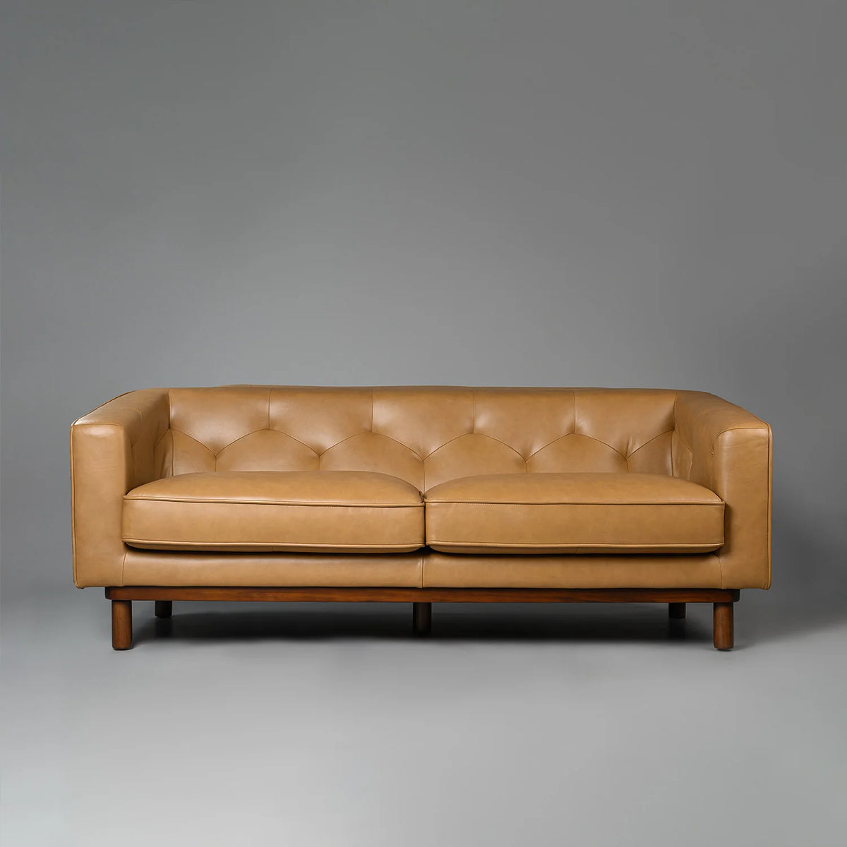 Valenza Royale Sofa – Camel Tan (Three Seater) – Marwar Handicraft, view 5 of 6