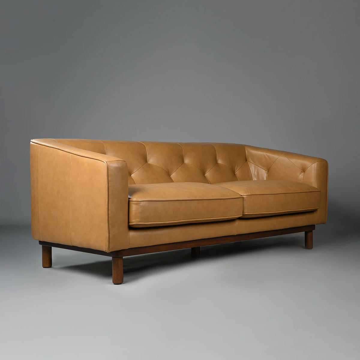 Valenza Royale Sofa – Camel Tan (Three Seater) – Marwar Handicraft, view 4 of 6