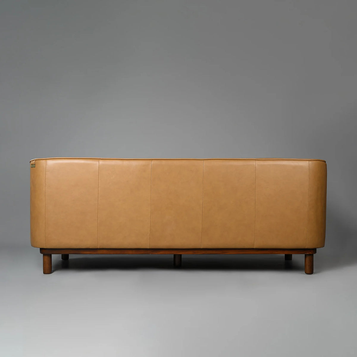 Valenza Royale Sofa – Camel Tan (Three Seater) – Marwar Handicraft, view 3 of 6