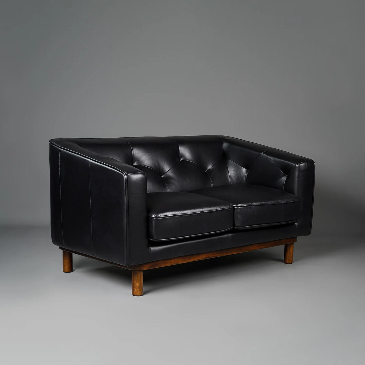 Valenza Royale Sofa – Midnight Black (Two Seater) – Marwar Handicraft, view 2 of 5