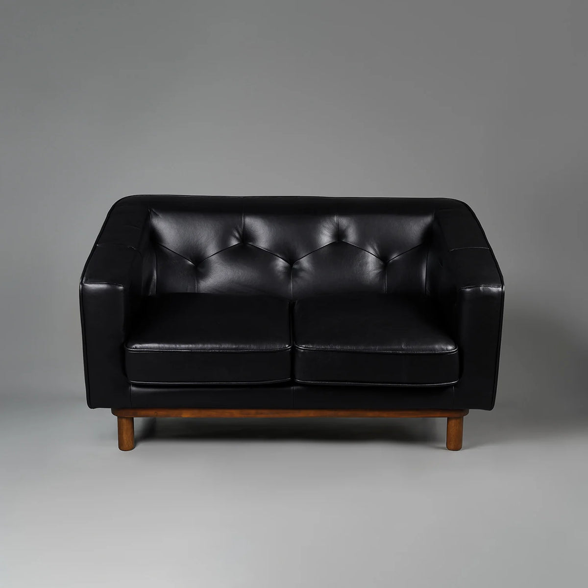 Valenza Royale Sofa – Midnight Black (Two Seater) – Marwar Handicraft, view 3 of 5