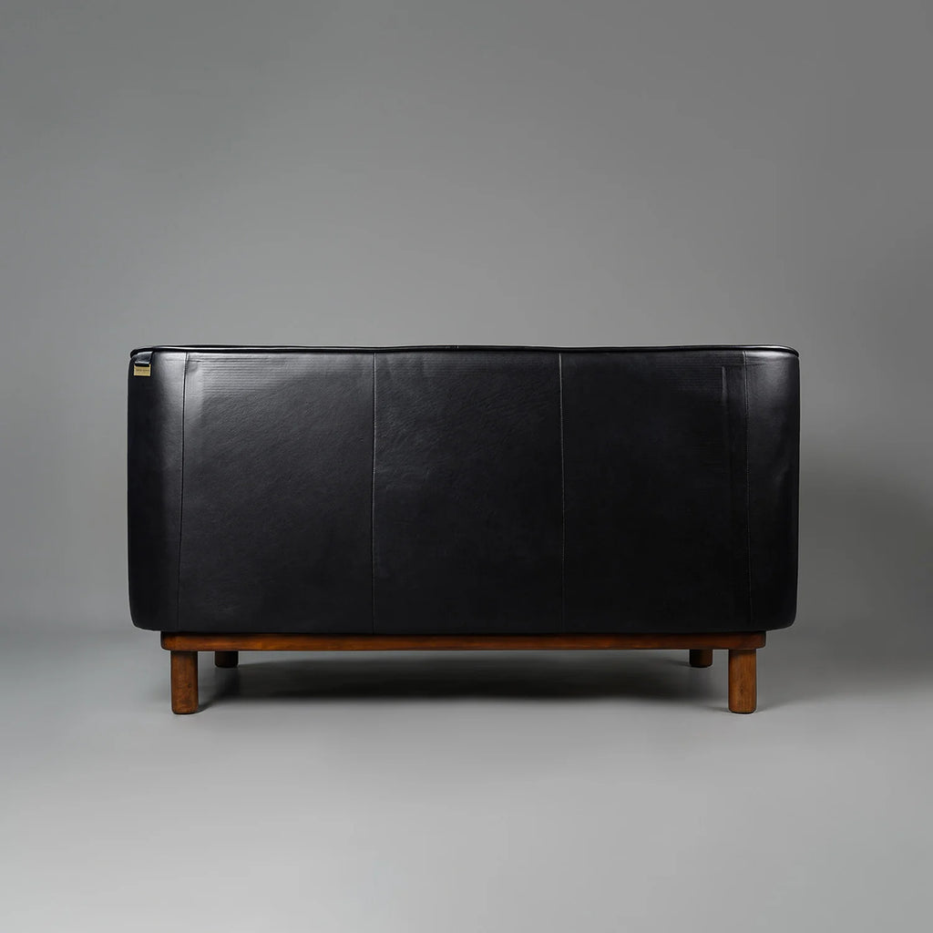 Valenza Royale Sofa – Midnight Black (Two Seater) – Marwar Handicraft, view 4 of 5