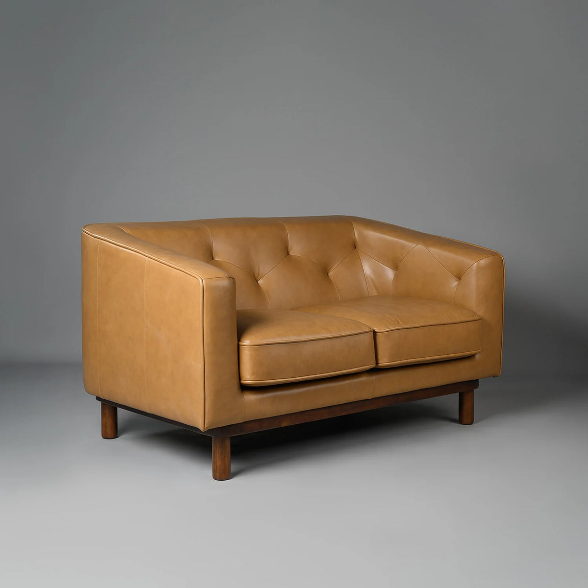 Valenza Royale Sofa – Camel Tan (Two Seater) – Marwar Handicraft, view 2 of 7