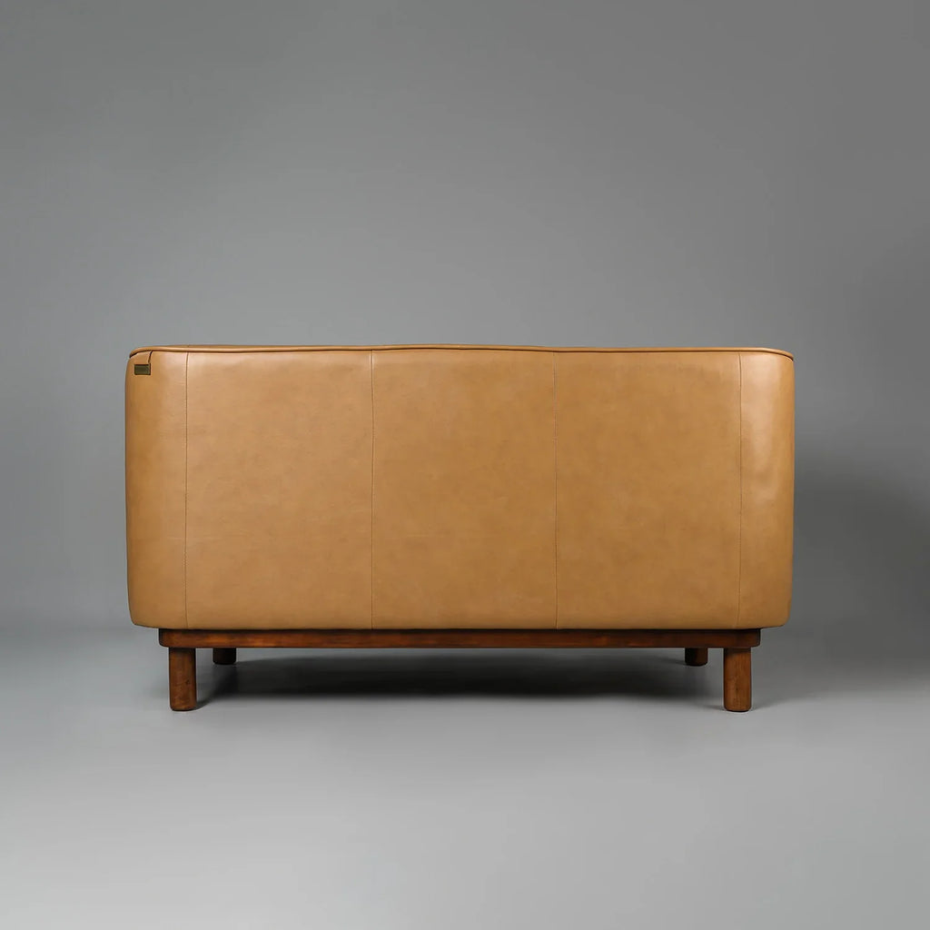 Valenza Royale Sofa - Camel Tan Two Seater, view 2