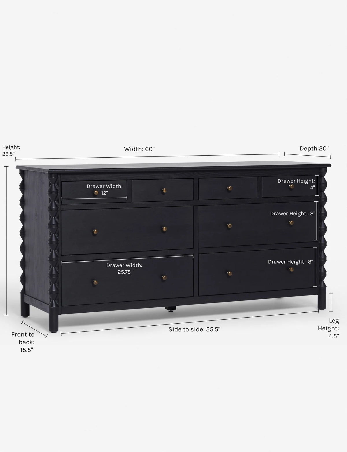 Harper Ridge Drawers (Multiple Drawers) – Marwar Handicraft, view 8 of 12