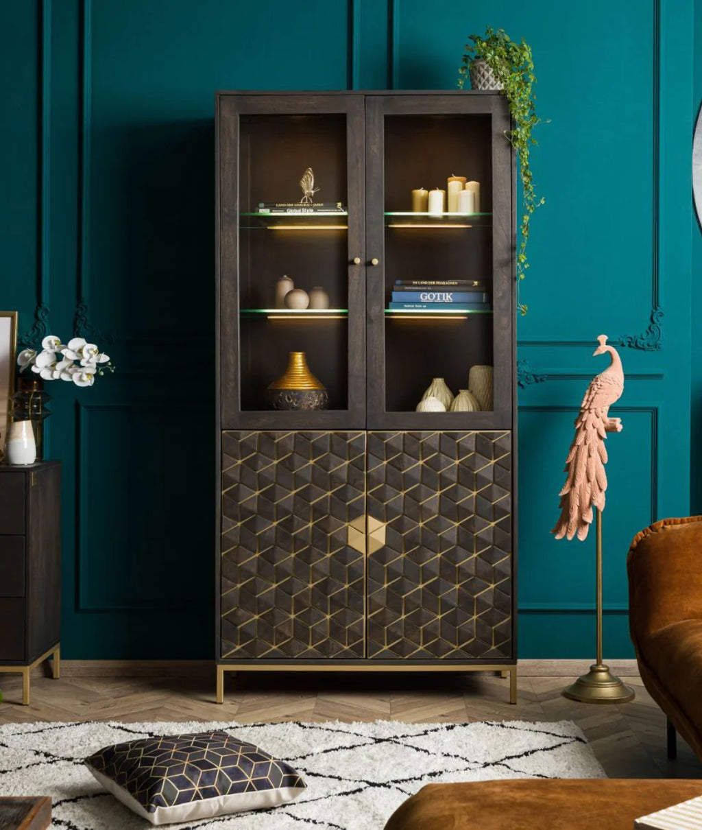 Midnight Diamond Cupboard – Marwar Handicraft