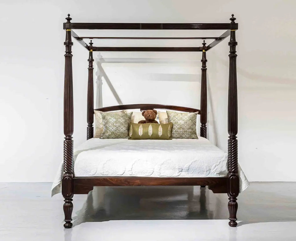The Prague Pradhan Bed – Marwar Handicraft, view 1 of 5