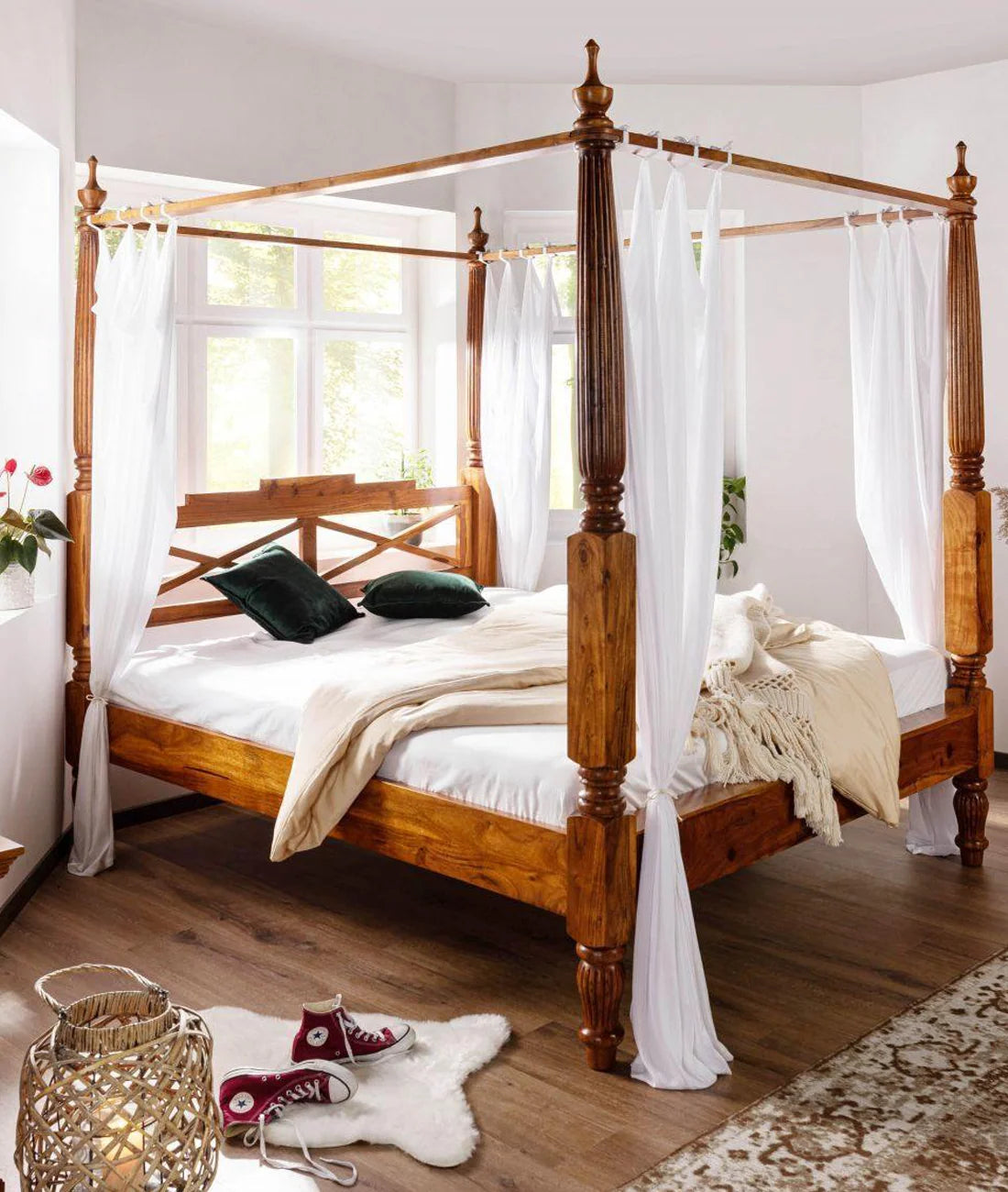 Rajputana Poster Bed