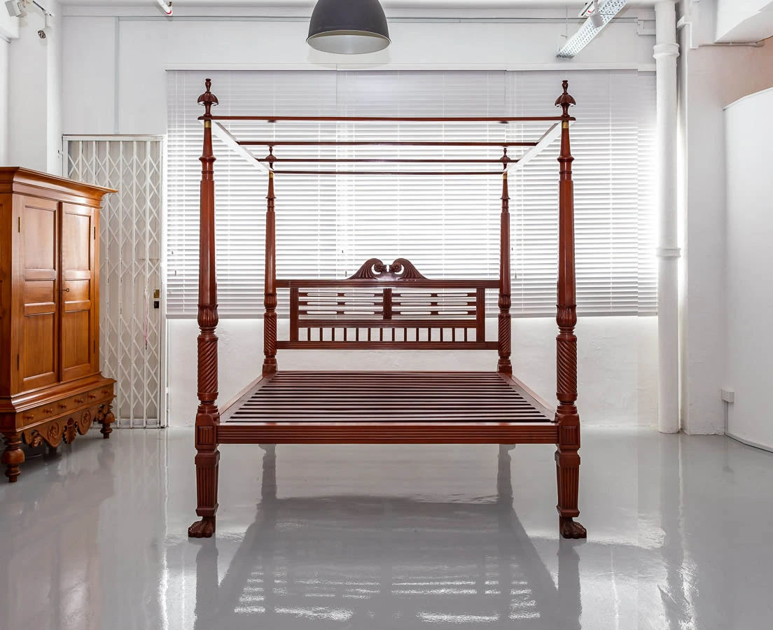 Mahal Rustique Bed – Marwar Handicraft, view 2 of 9