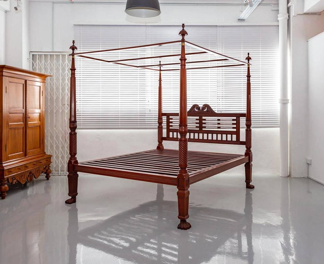 Mahal Rustique Bed – Marwar Handicraft, view 4 of 9